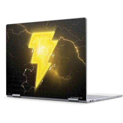 DC Comics Black Adam Lightning Bolt Pixelbook Skin